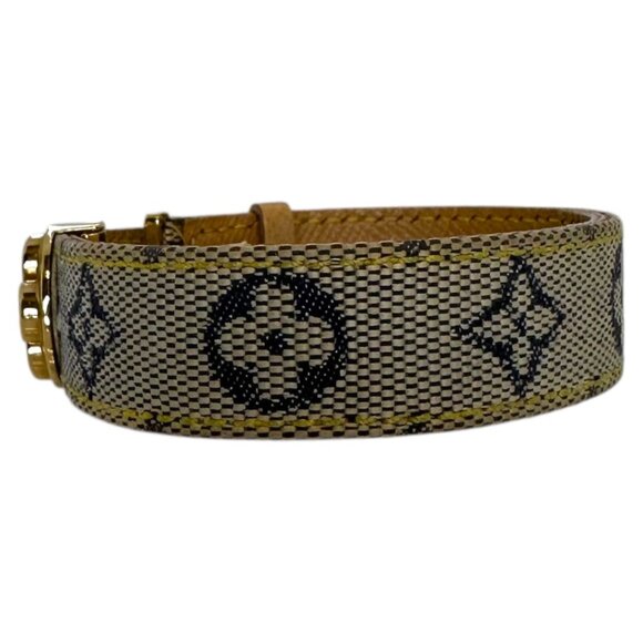 LOUIS VUITTON MINI LIN MONOGRAM WISH BRACELET - Picture 3 of 9